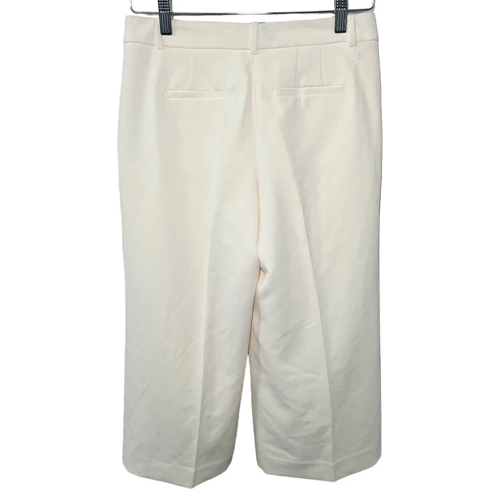 Women's White House Black Market White Dress Pants Size 2P - Picture 2 of 5